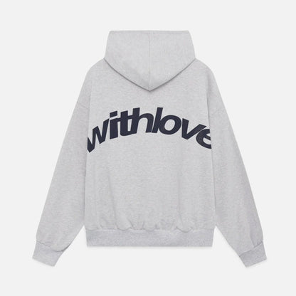 Women's Hoodie – Graphic Print, Cotton Blend