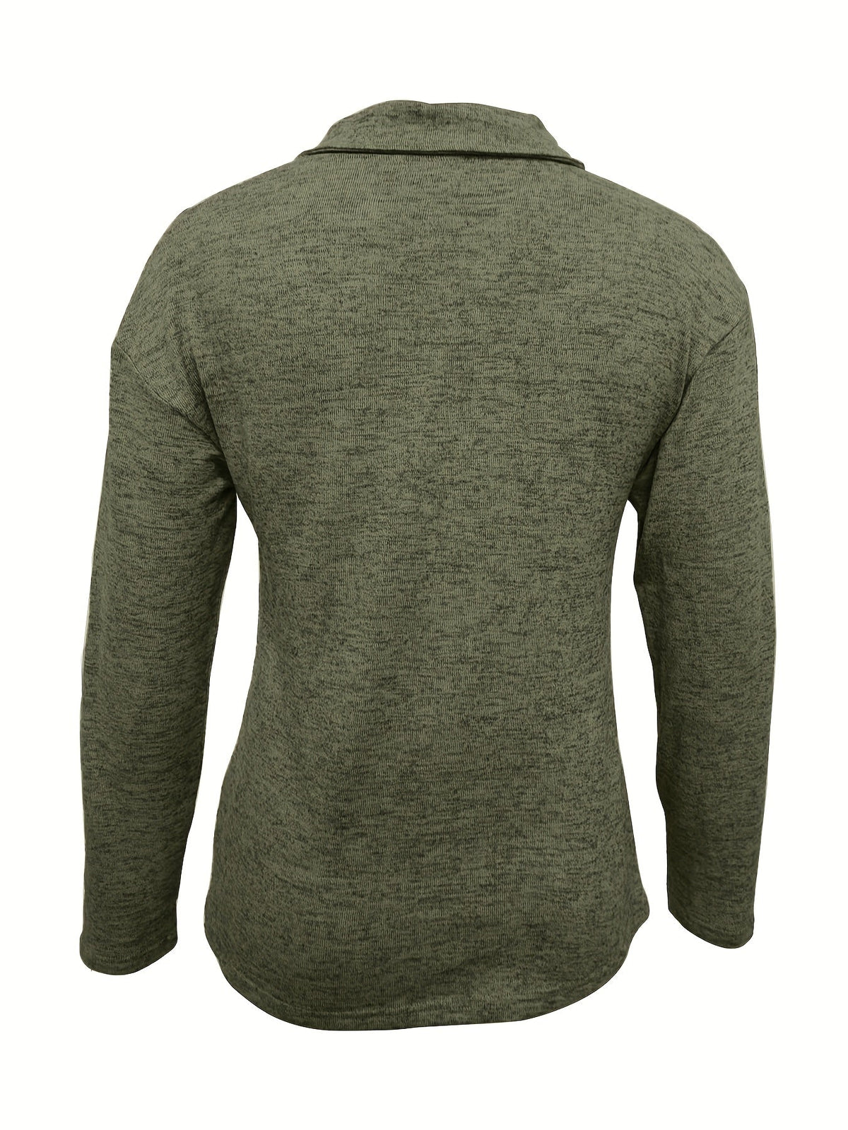 Women's Half-Zip Long Sleeve Top with Collar
