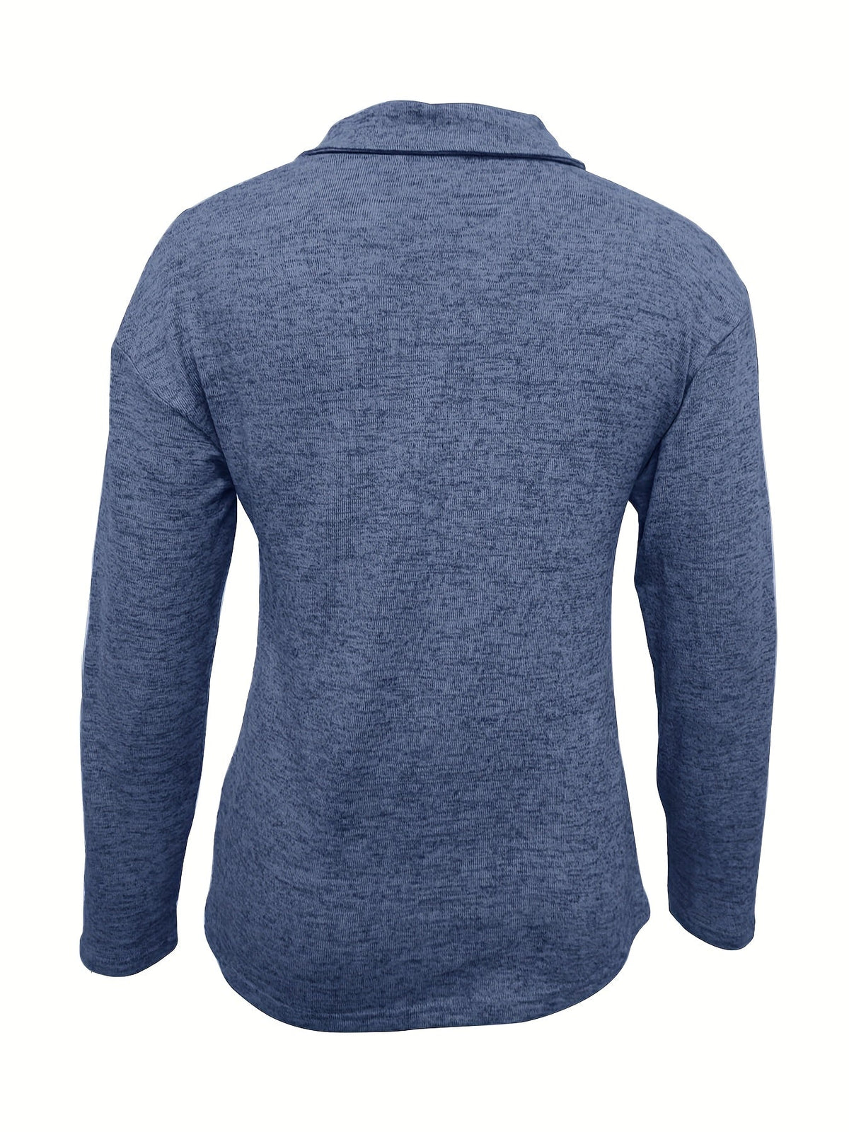 Women's Half-Zip Long Sleeve Top with Collar