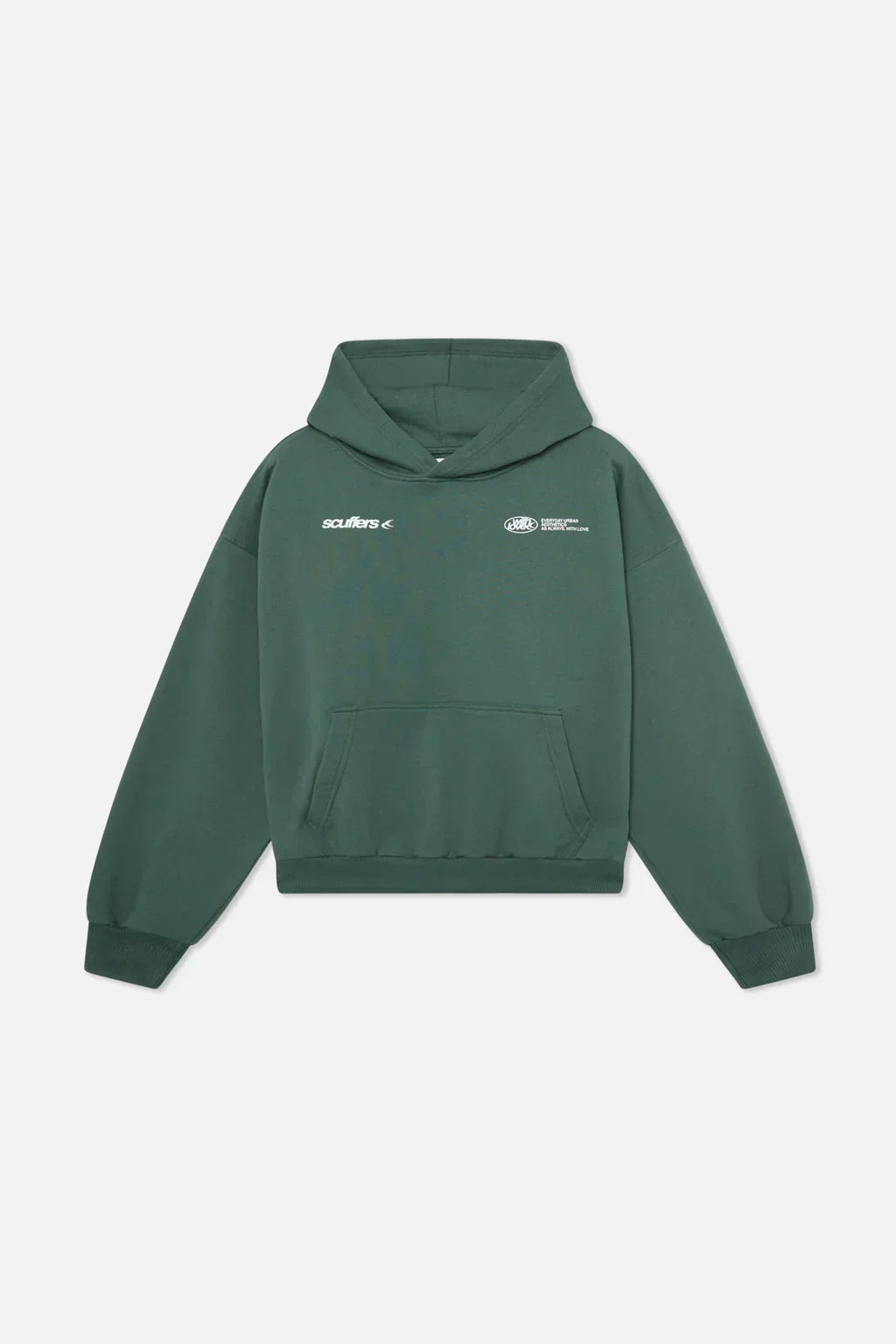 Women's Hoodie – Back Graphic Print, Relaxed Fit