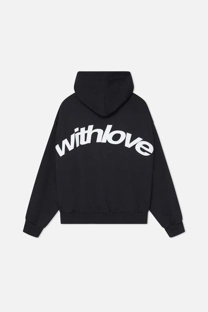Women's Hoodie – Back Graphic Print, Relaxed Fit