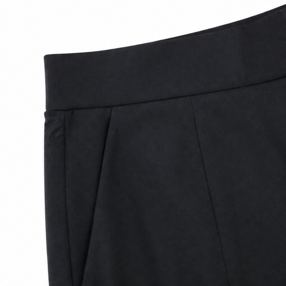 Women's High-Waisted Shorts with Front Pockets