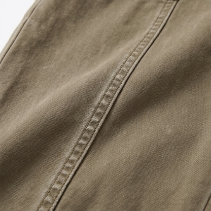 Women's High Waist Tapered Utility Pants with Seams
